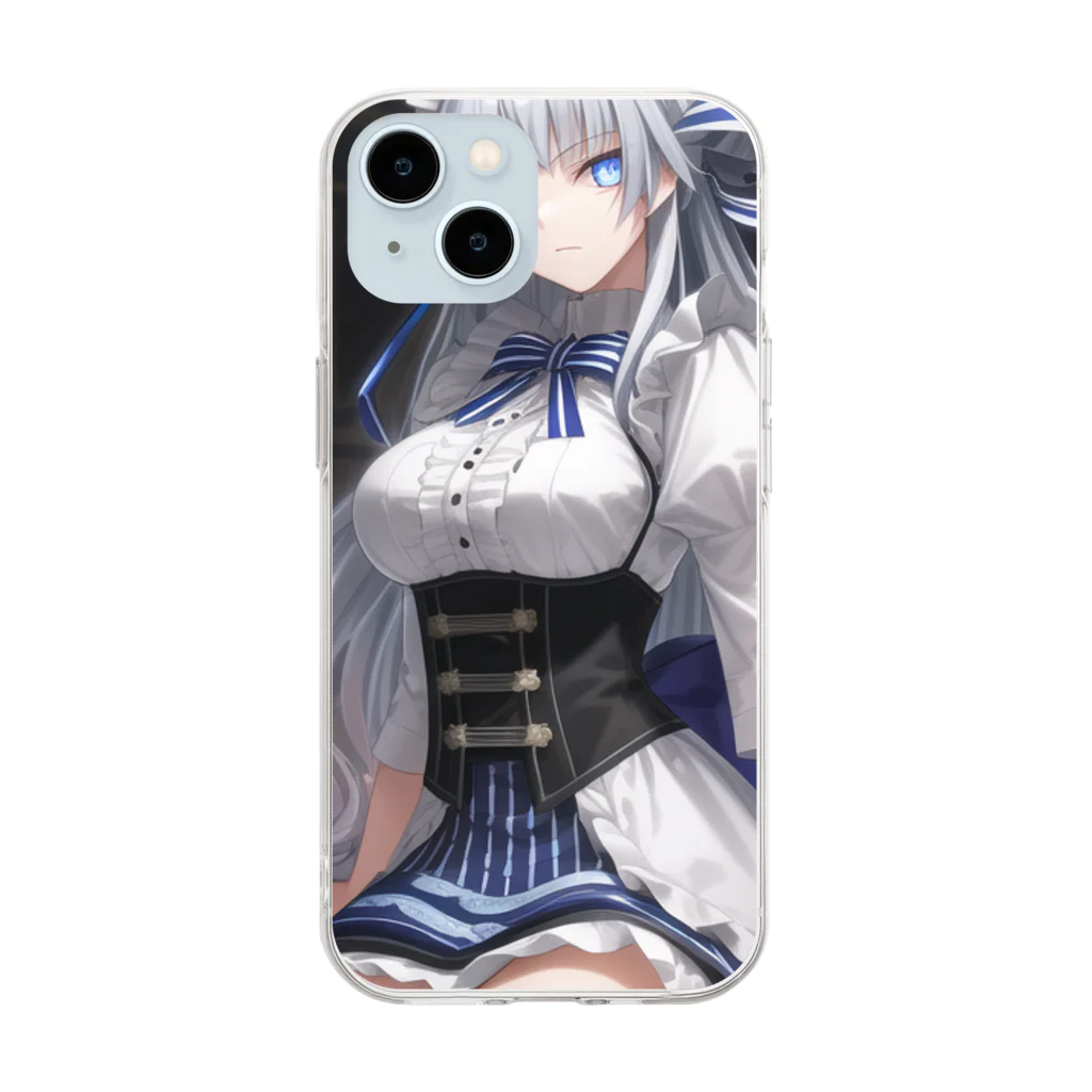 すみすくーん🧸🌸＠低浮上のレイナ・スターライト (Reina Starlight) Soft Clear Smartphone Case