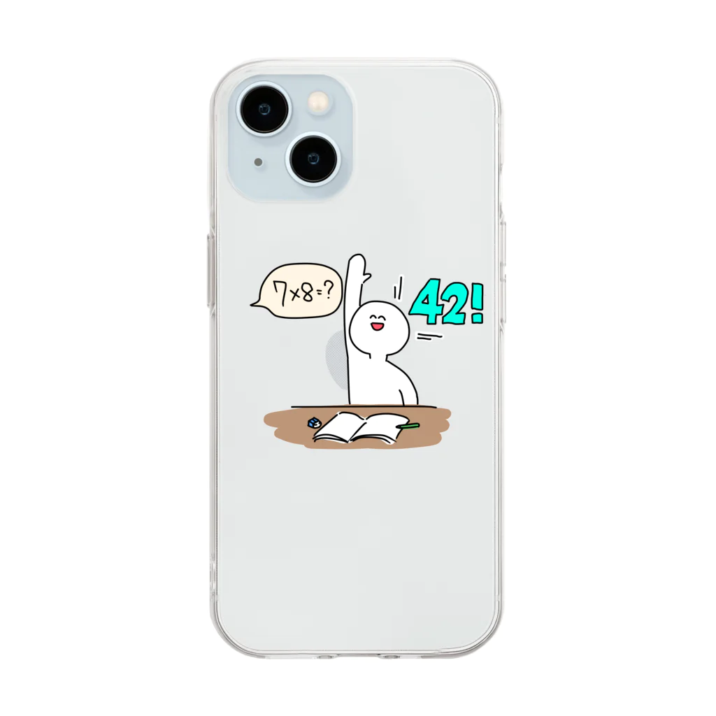 あんちゃんの世界のただのBAKA Soft Clear Smartphone Case