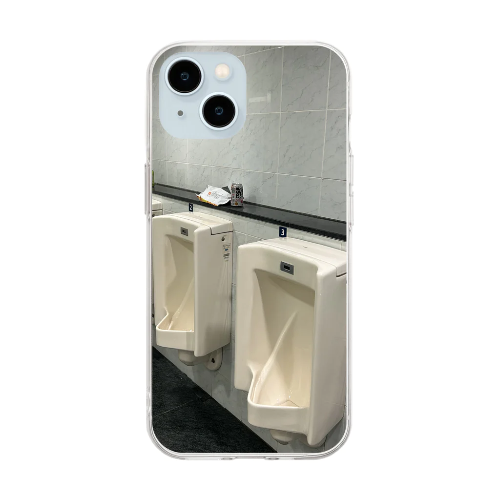 shunshi731のトイレ Soft Clear Smartphone Case