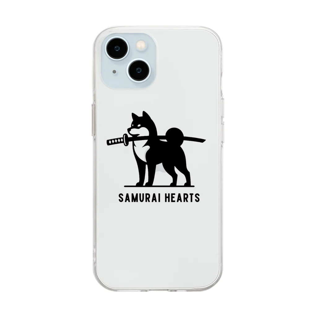 Samurai HeartsのPochi ver.2 Soft Clear Smartphone Case