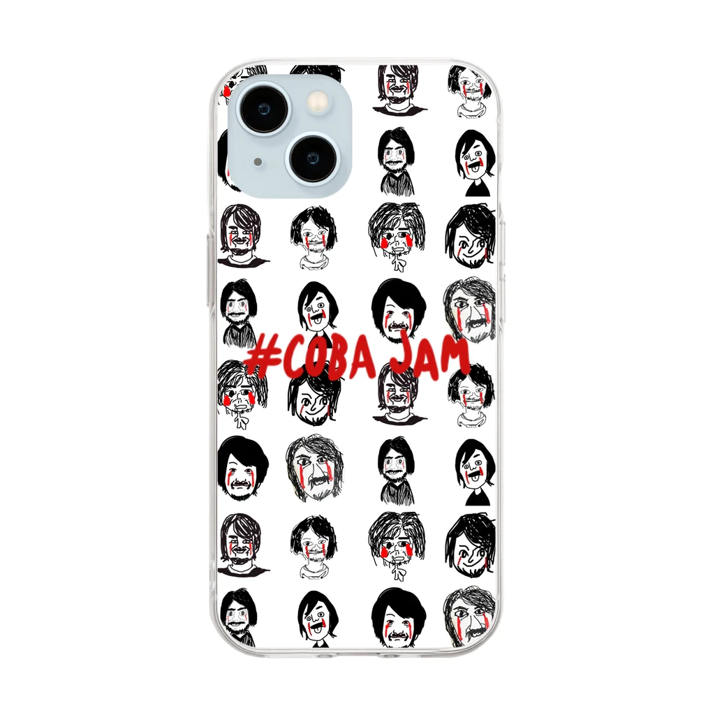 OTOMODACHI shopのcoba goods Soft Clear Smartphone Case