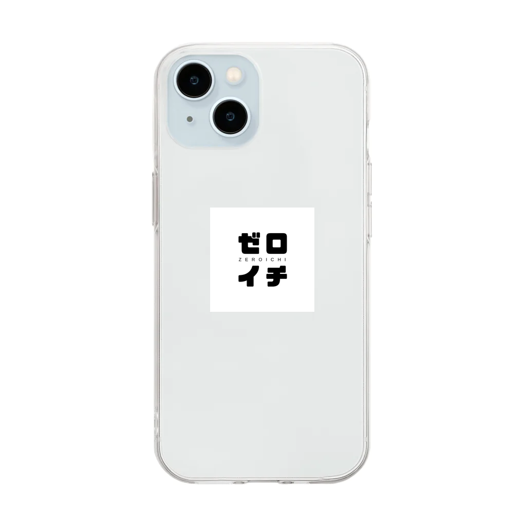 takecooのゼロイチ Soft Clear Smartphone Case