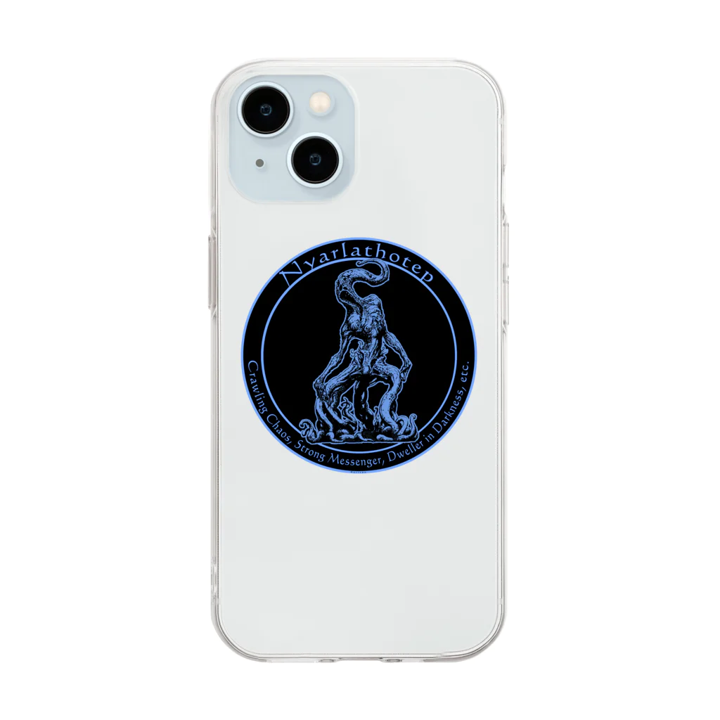 脳痛男@NottsuoのNyarlathotep Soft Clear Smartphone Case