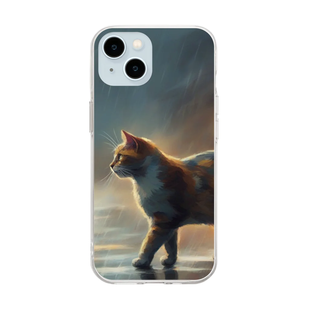 THE NOBLE LIGHTのひとりぼっちのエール Soft Clear Smartphone Case