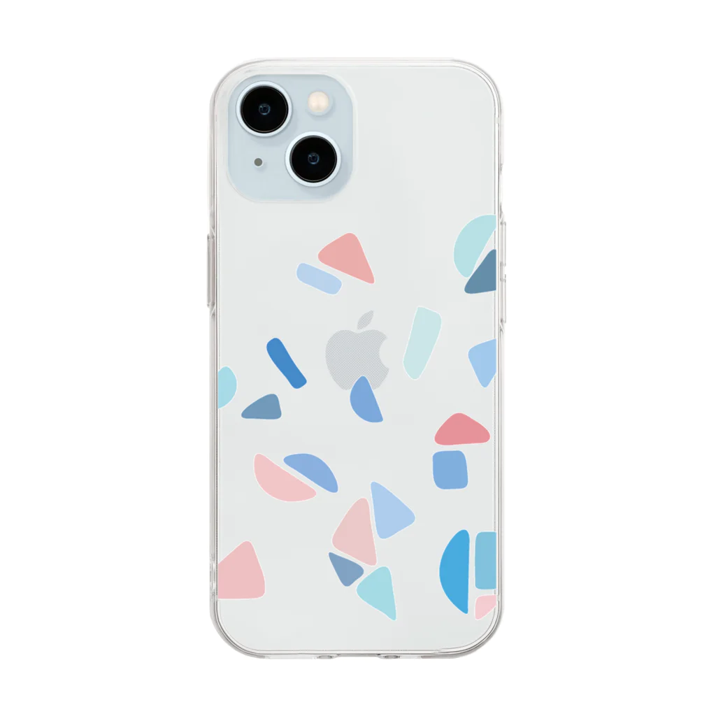 color2024のcolor-03 Soft Clear Smartphone Case