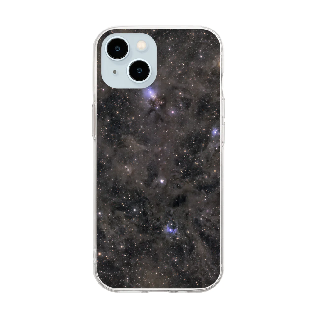 S204_NanaのNGC1333 Soft Clear Smartphone Case