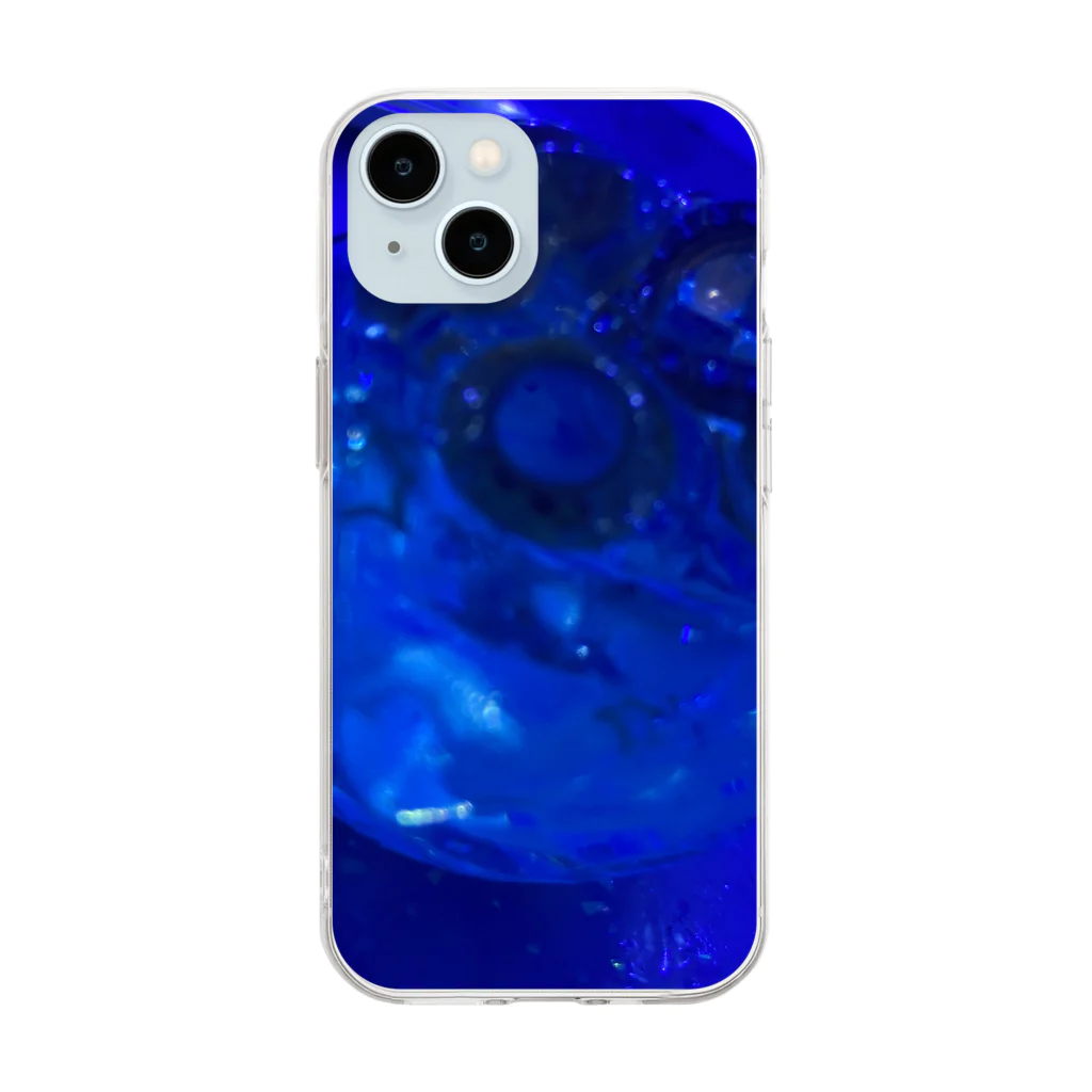 6uuran.comのUVライト Soft Clear Smartphone Case