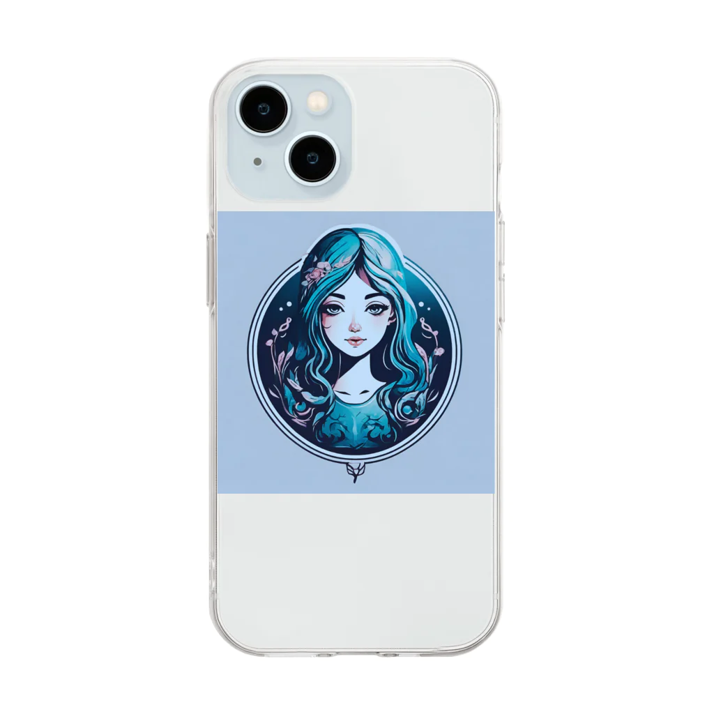 K-G07のキャラグッズ Soft Clear Smartphone Case