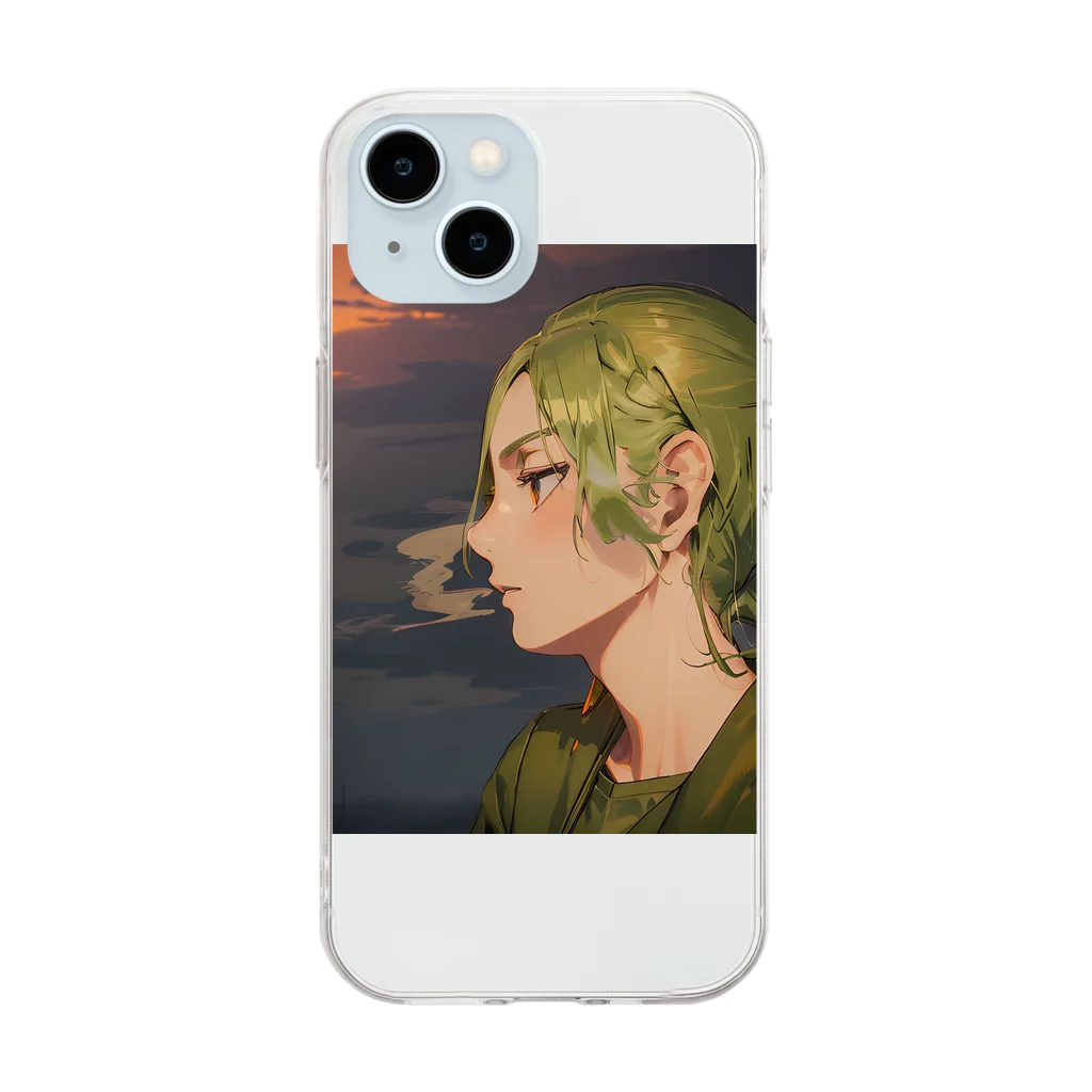 bigbamboofamilyのモデル　TOHIRO Soft Clear Smartphone Case