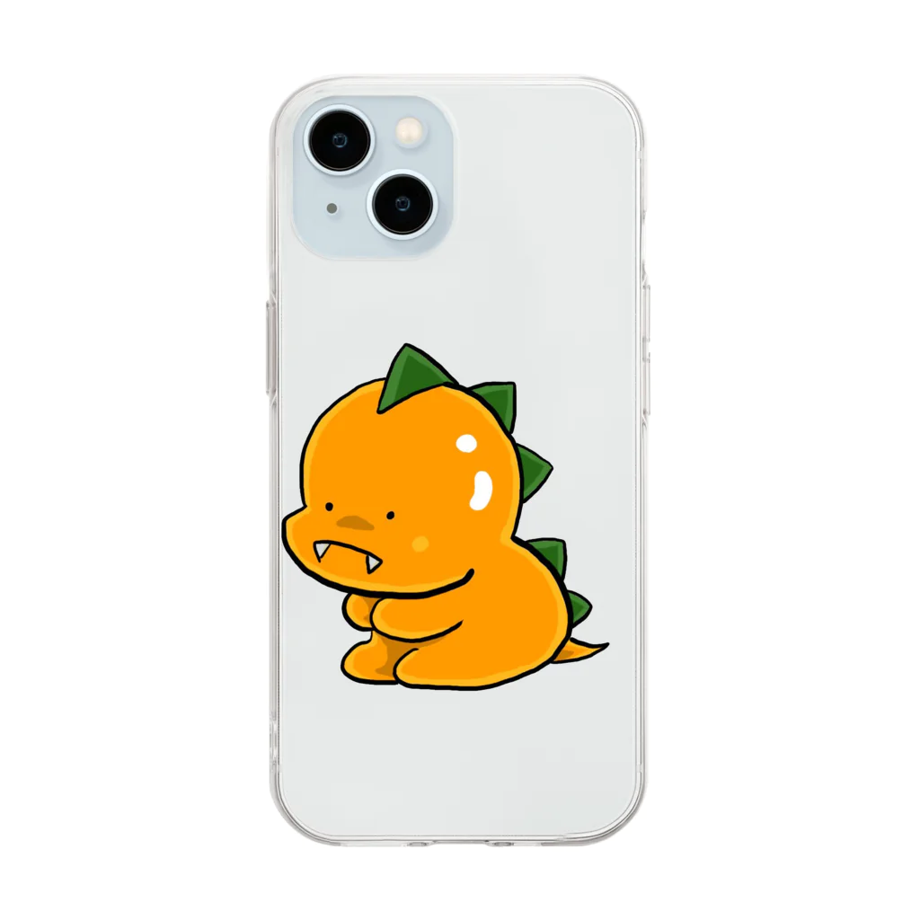 もふもふ堂のチュパカブラ Soft Clear Smartphone Case