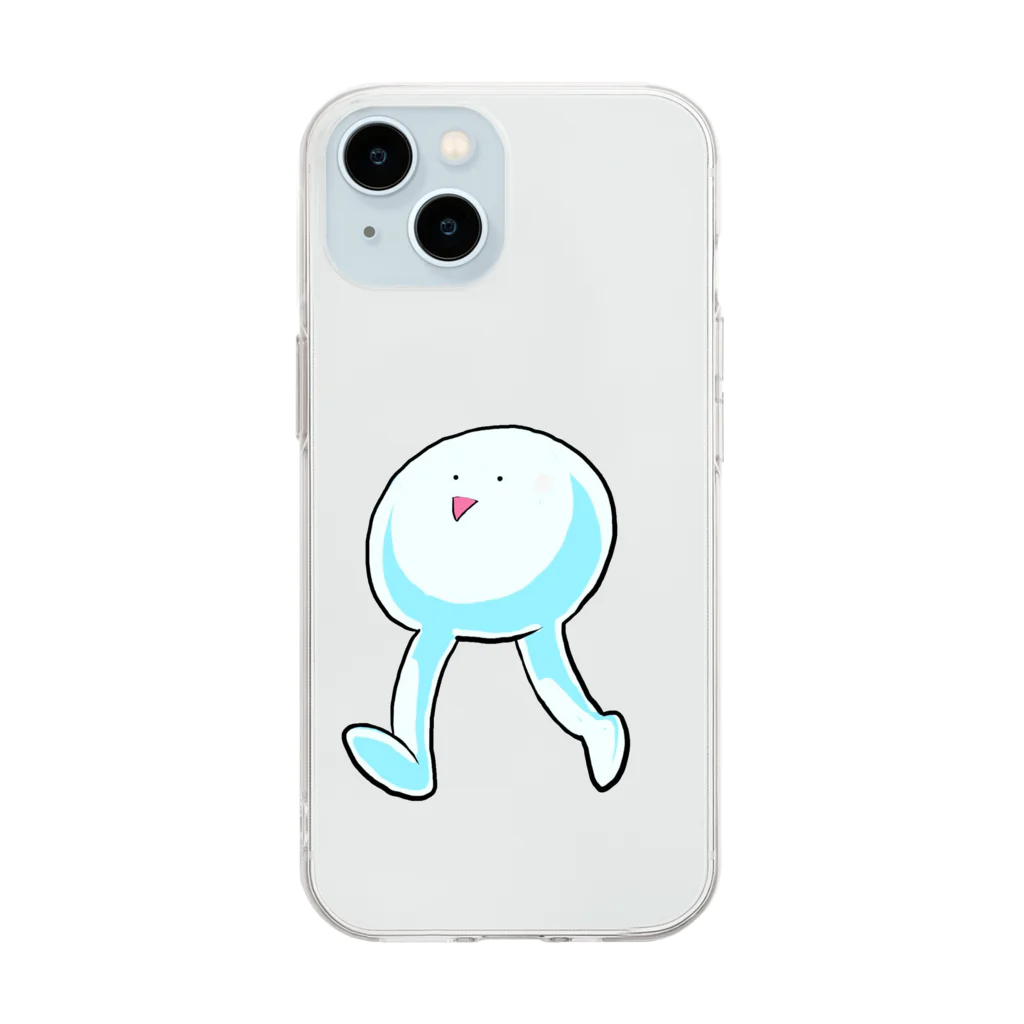 もふもふ堂のナイトクローラー Soft Clear Smartphone Case