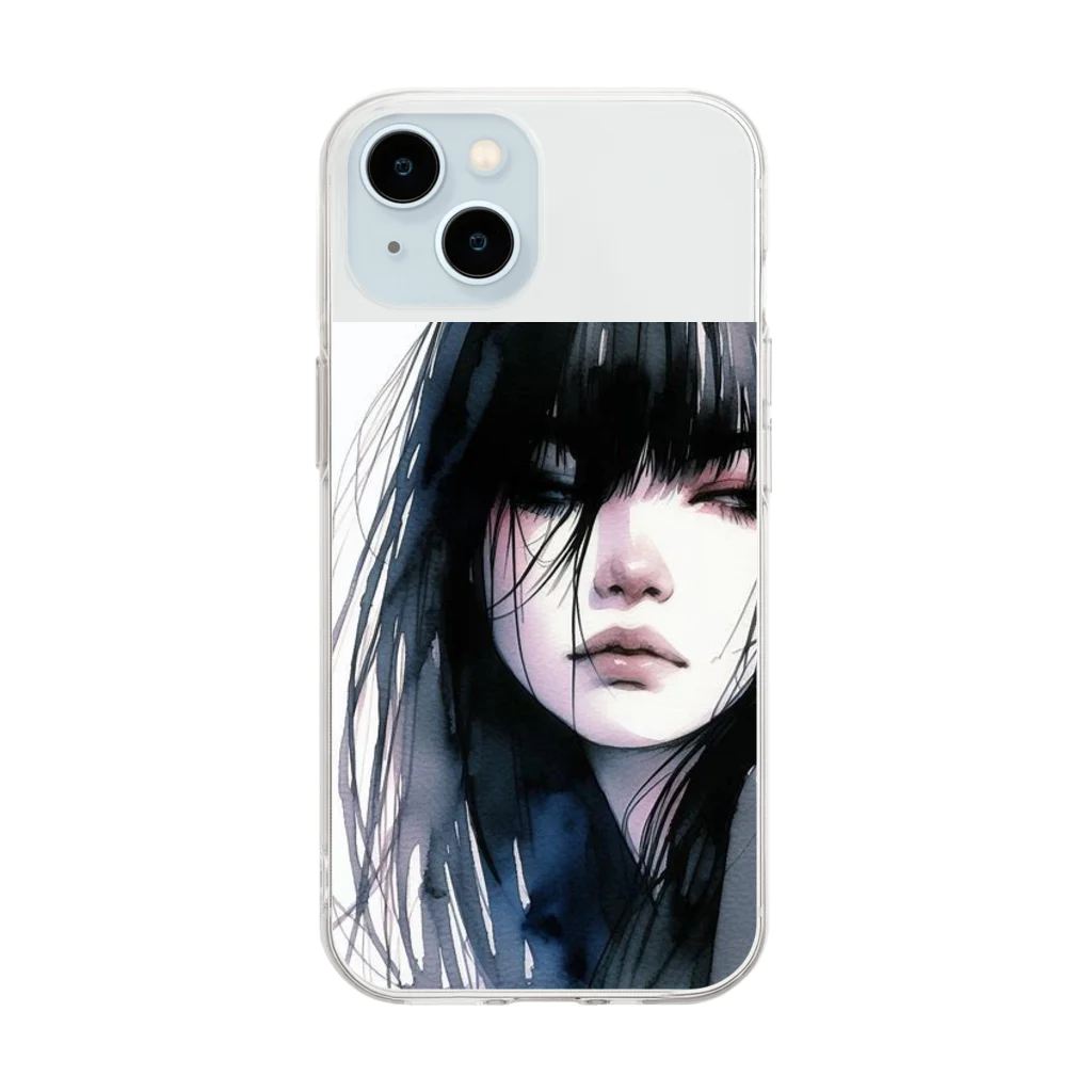 lblのennui-lady【1st】 Soft Clear Smartphone Case