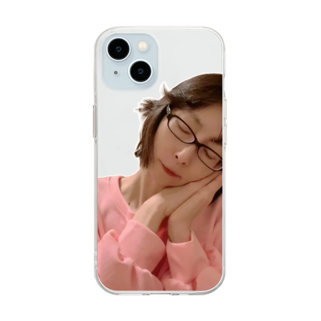 aimugenのあいむげん Soft Clear Smartphone Case