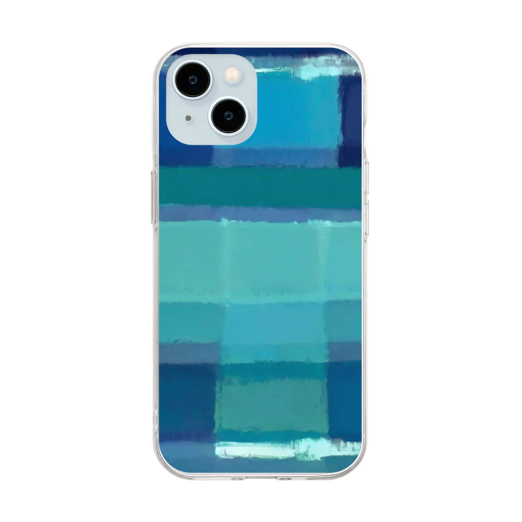 IntoDiamondの海　v1 Soft Clear Smartphone Case