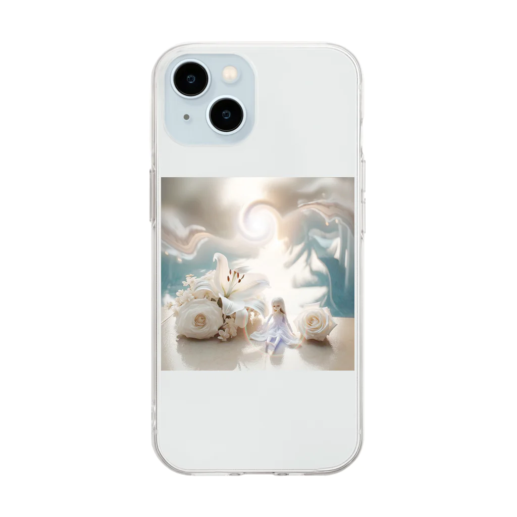 えむじえのDoll's holiday Soft Clear Smartphone Case