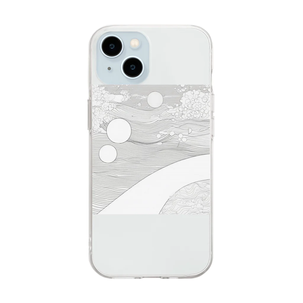 solt-oreの宇宙 Soft Clear Smartphone Case