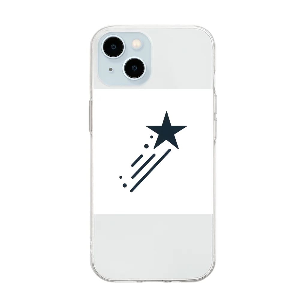 and1357911のスターマイン Soft Clear Smartphone Case