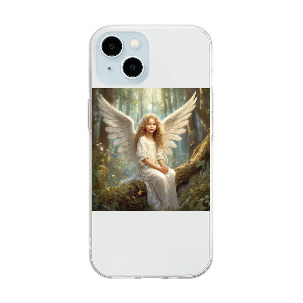 MONOQLOのangel Soft Clear Smartphone Case