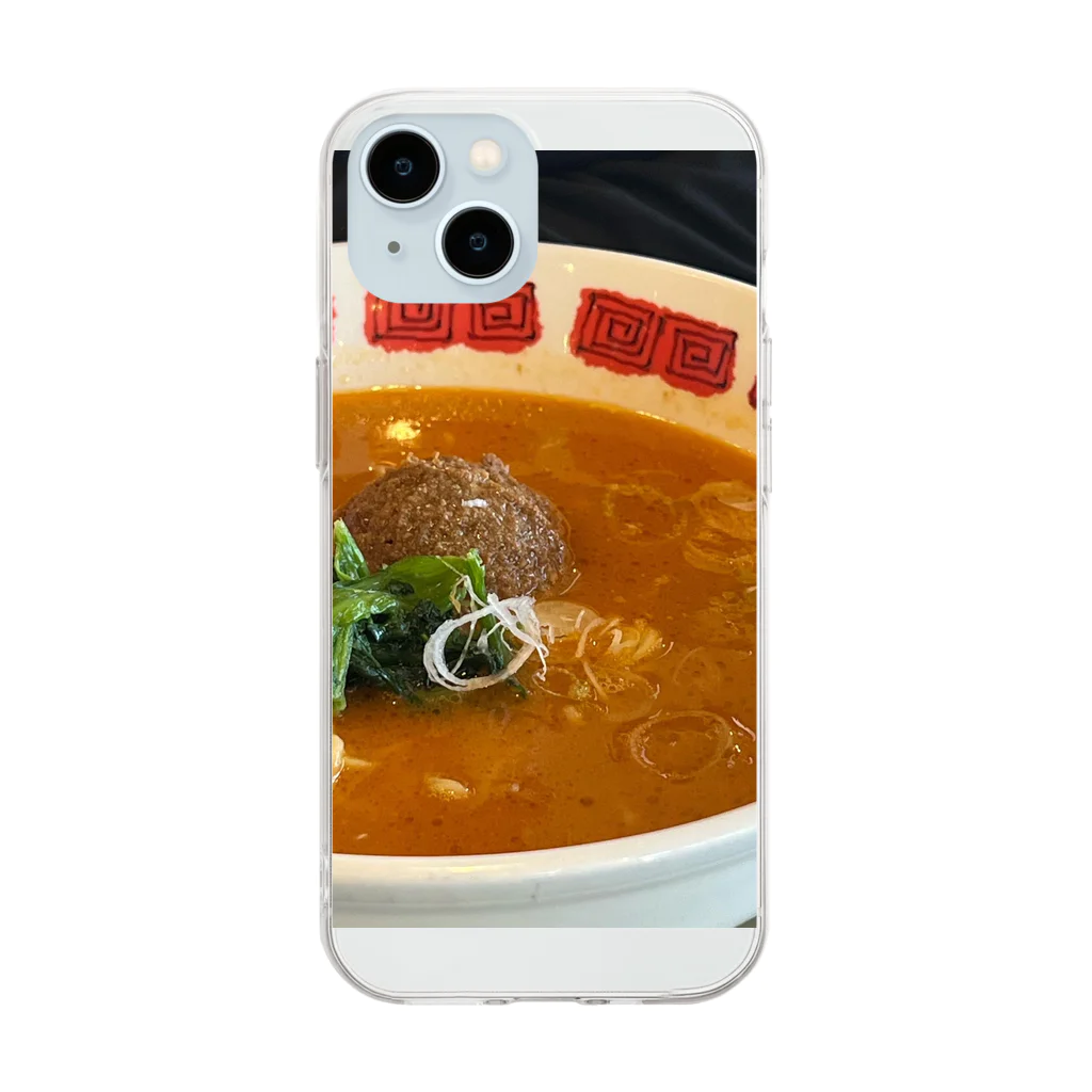 まゆのあかりのTheラーメンVol1 Soft Clear Smartphone Case