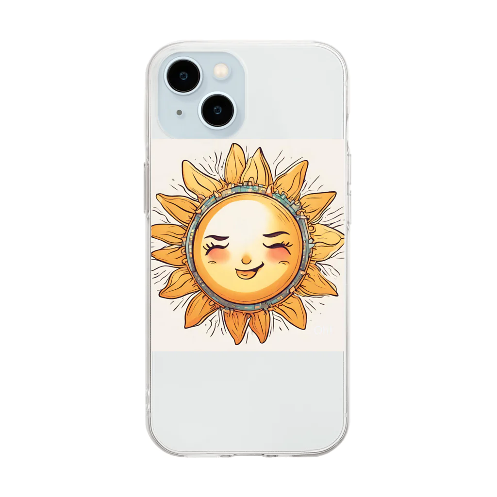 Koh!の笑顔でSUN Soft Clear Smartphone Case