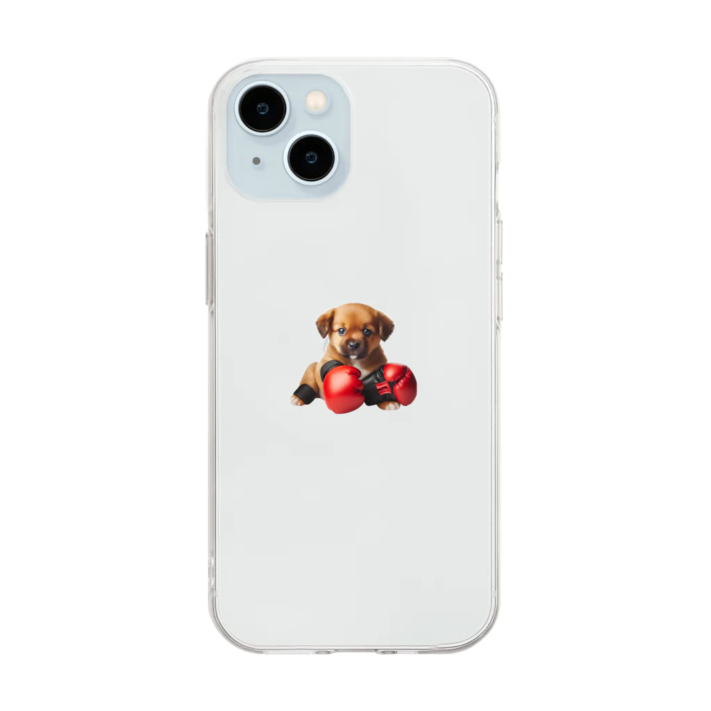 💖Hinako💖のプチ・ブラバソン Soft Clear Smartphone Case