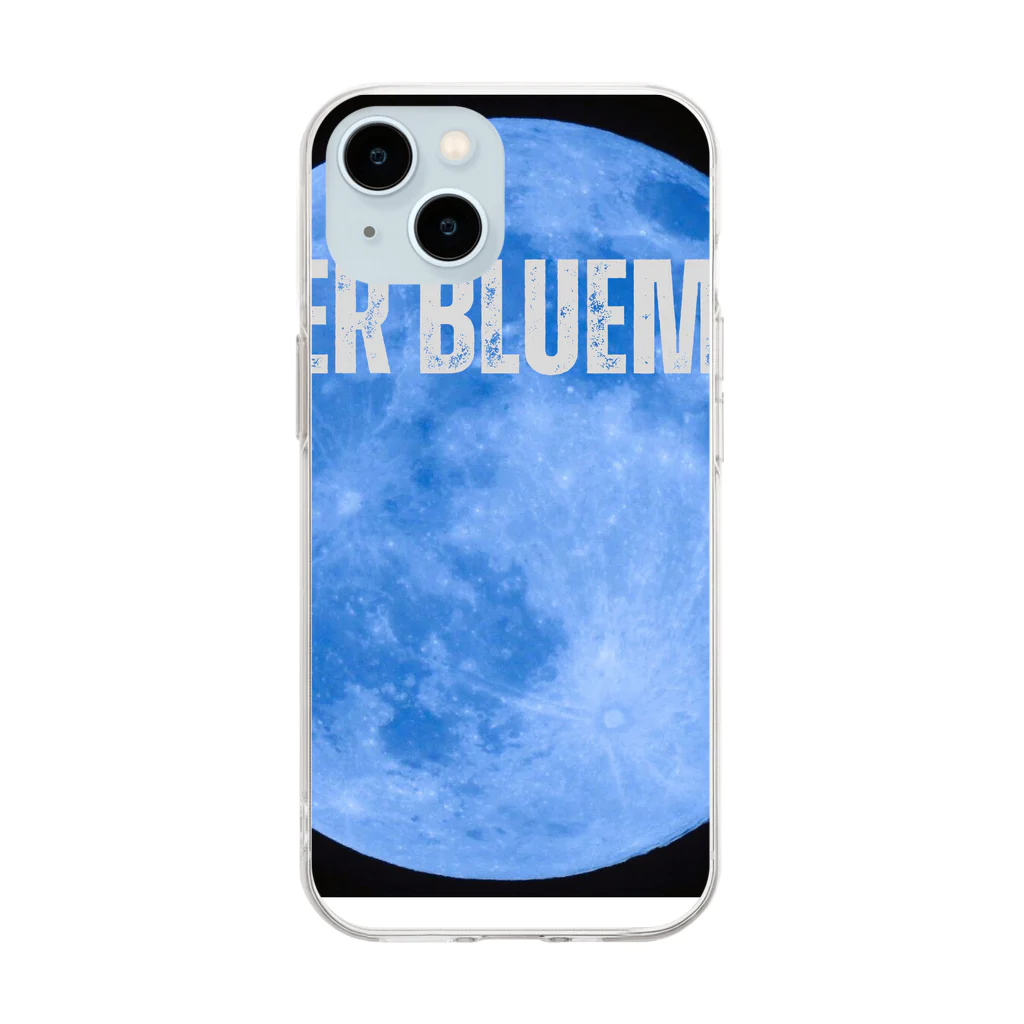 Super_BluemoonのSuper Bluemoon Brand🎵 Soft Clear Smartphone Case