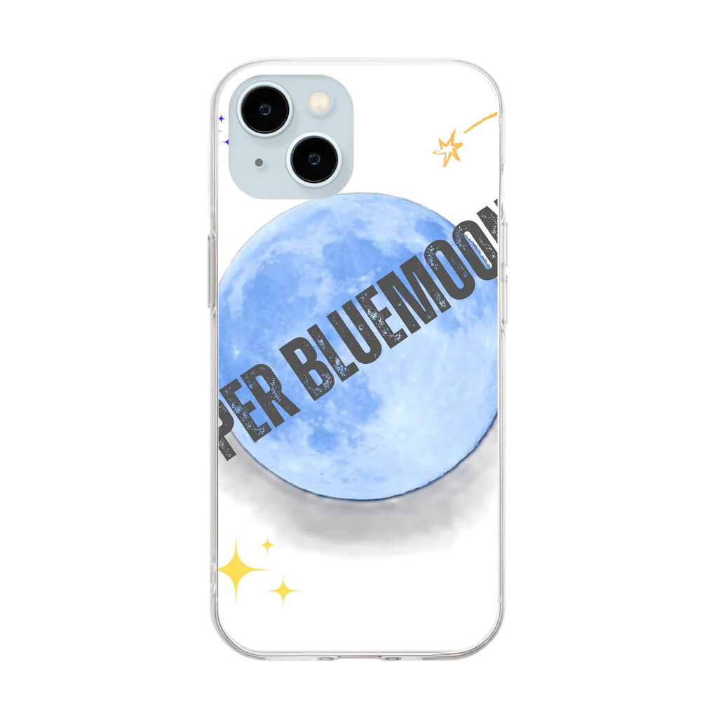 Super_BluemoonのSuper Bluemoon Brand🎵 ソフトクリアスマホケース