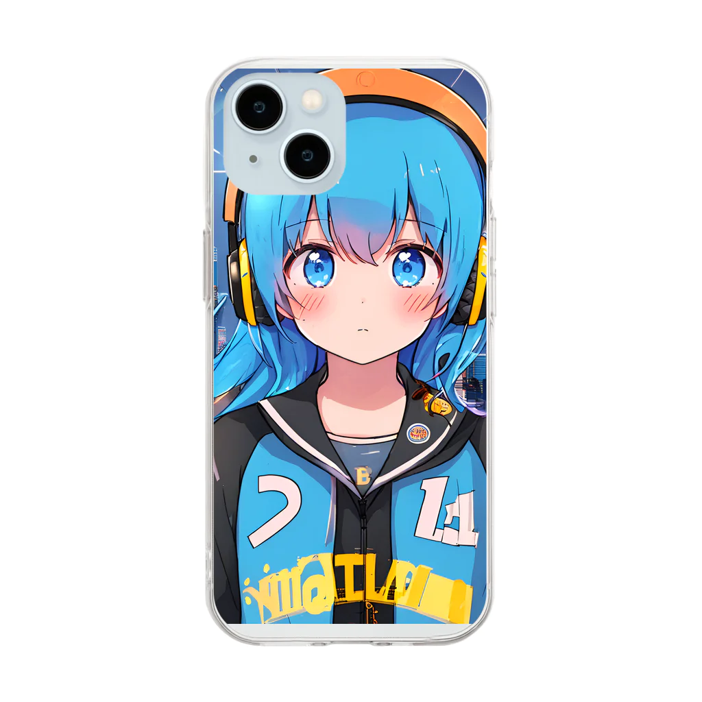 kotoha416 Music OFFICIAL GOODSのRina│リナ Soft Clear Smartphone Case