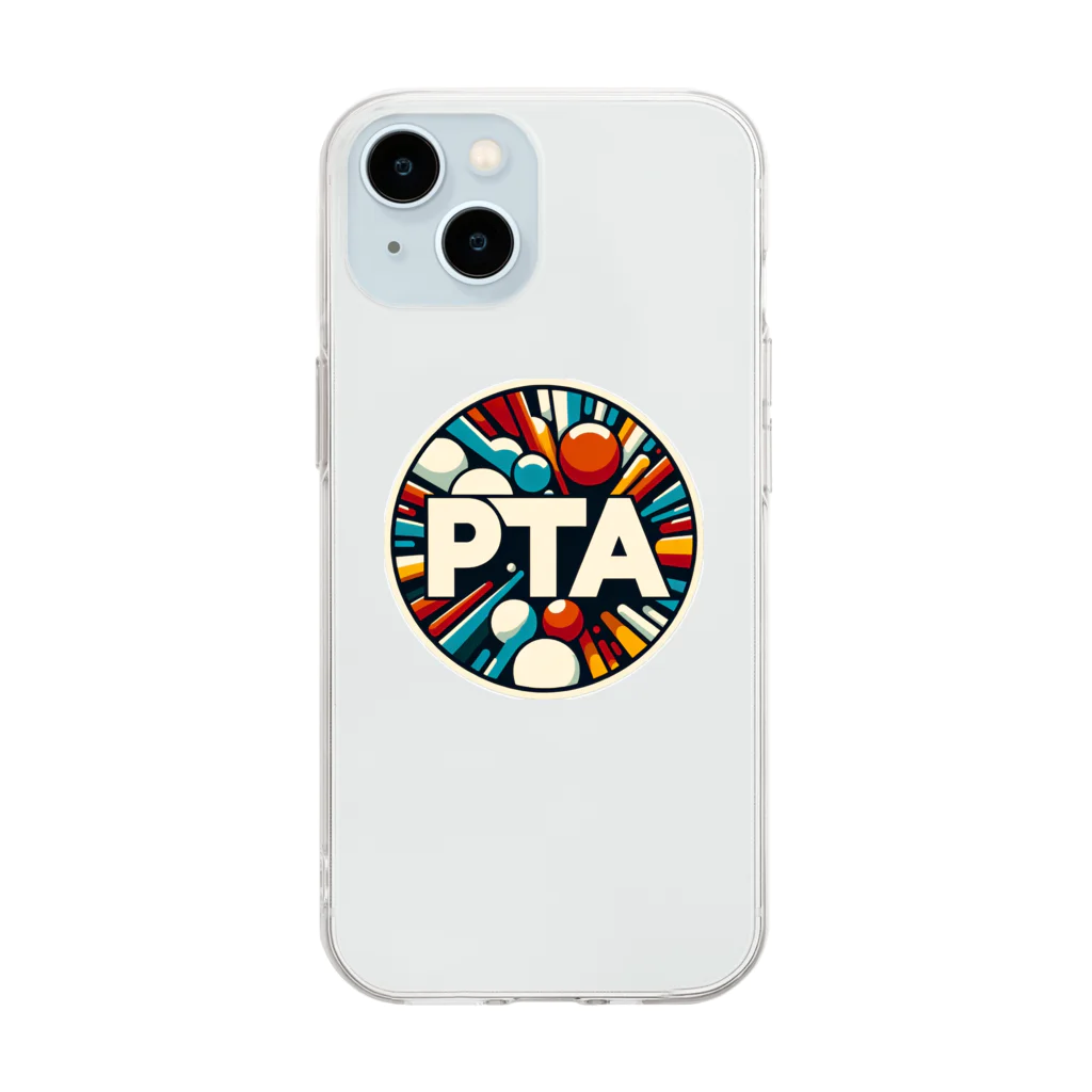 PTA役員のお店のPTA Soft Clear Smartphone Case