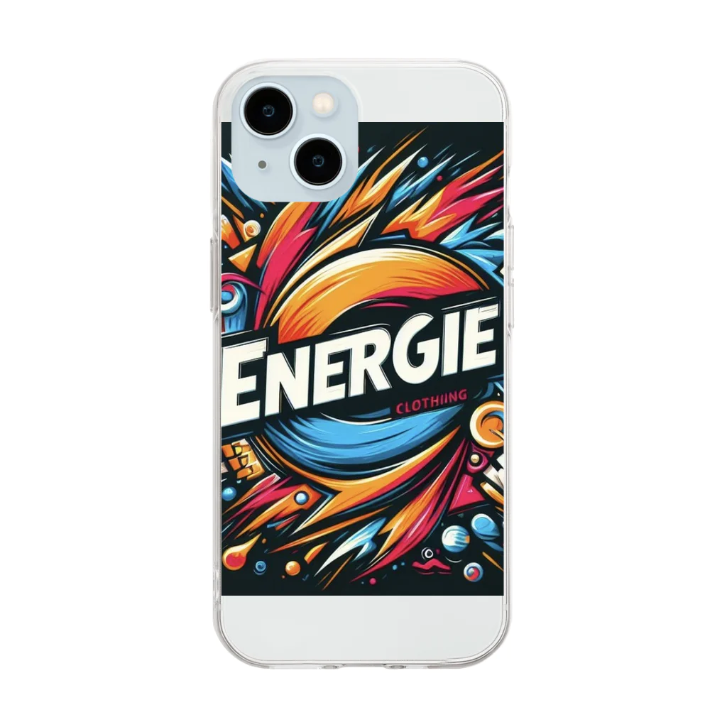 various MTPのEnergie3 Soft Clear Smartphone Case