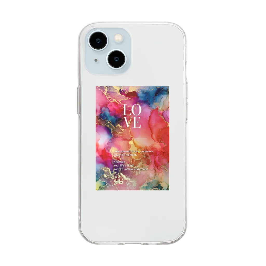 RayのLove INC Soft Clear Smartphone Case