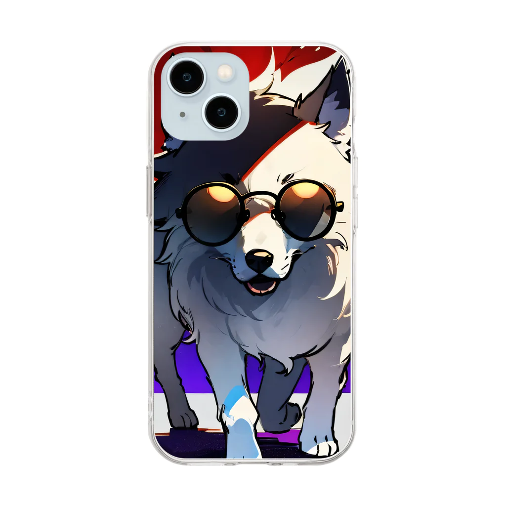 CoolShades CrittersのWolf Shade ソフトクリアスマホケース