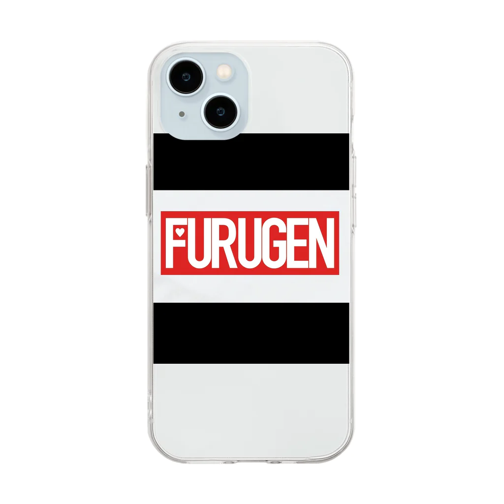 full_fullの「FURUGEN」 Soft Clear Smartphone Case