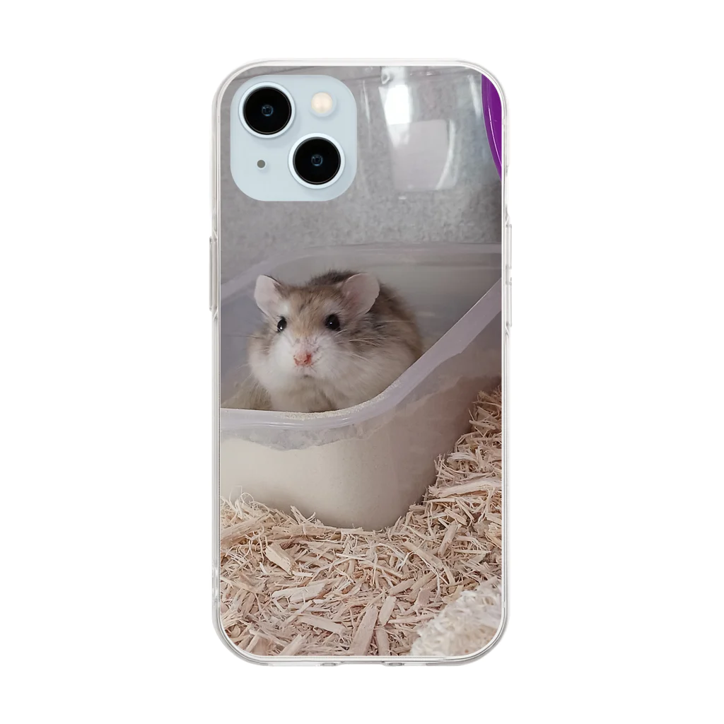 Yurimotiの双子のハムグッズ4 Soft Clear Smartphone Case