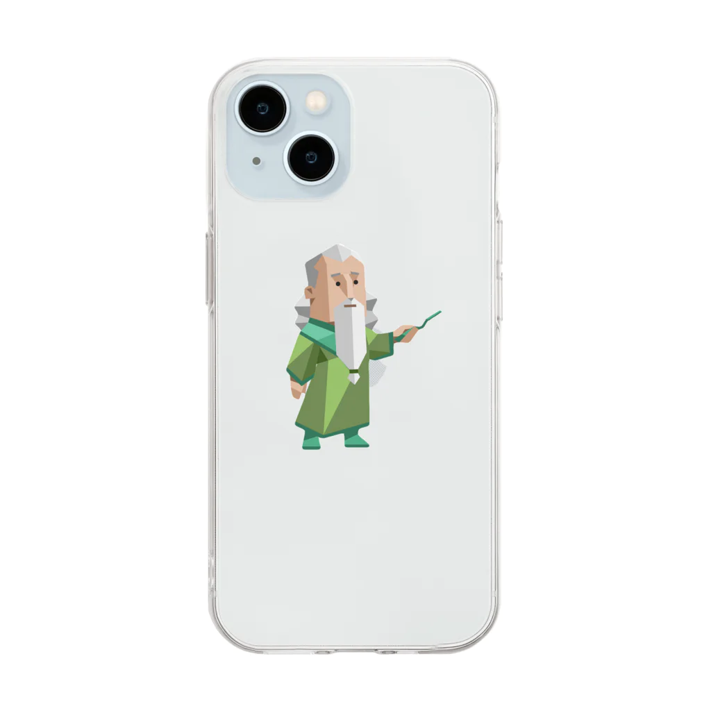 personality lifeのINFJ 提唱者 Soft Clear Smartphone Case