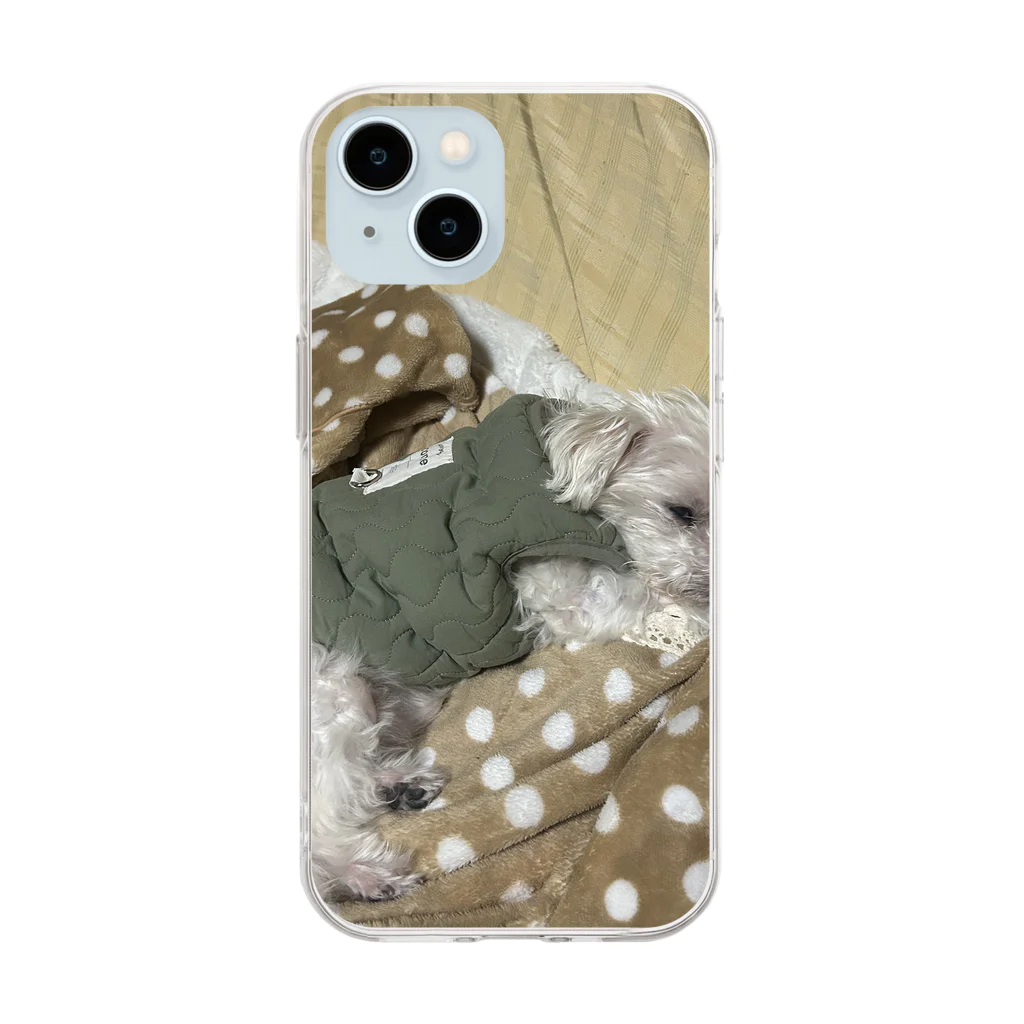 S2.カンパニーのアポロくんです！ Soft Clear Smartphone Case