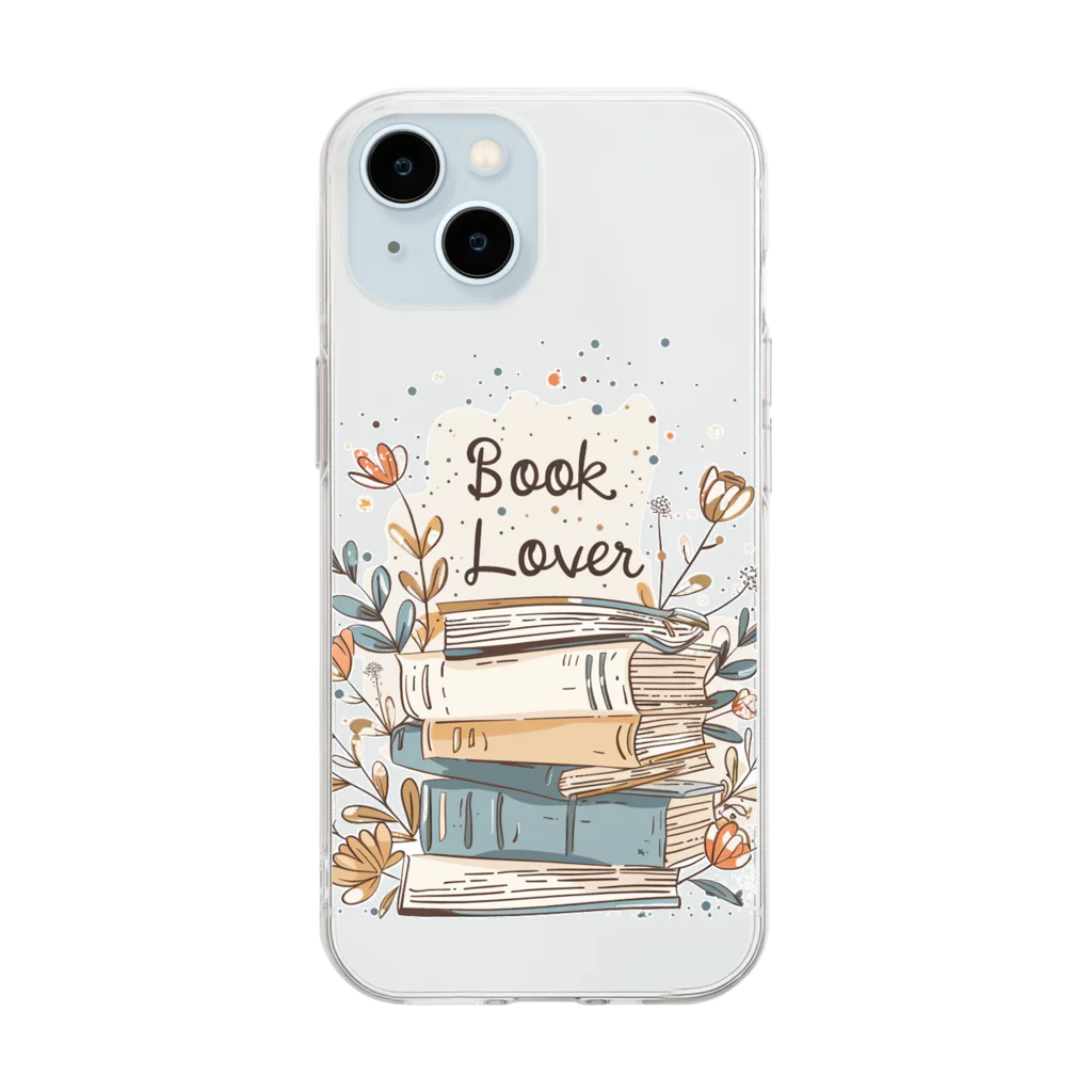 Chi3のBook Lover Soft Clear Smartphone Case