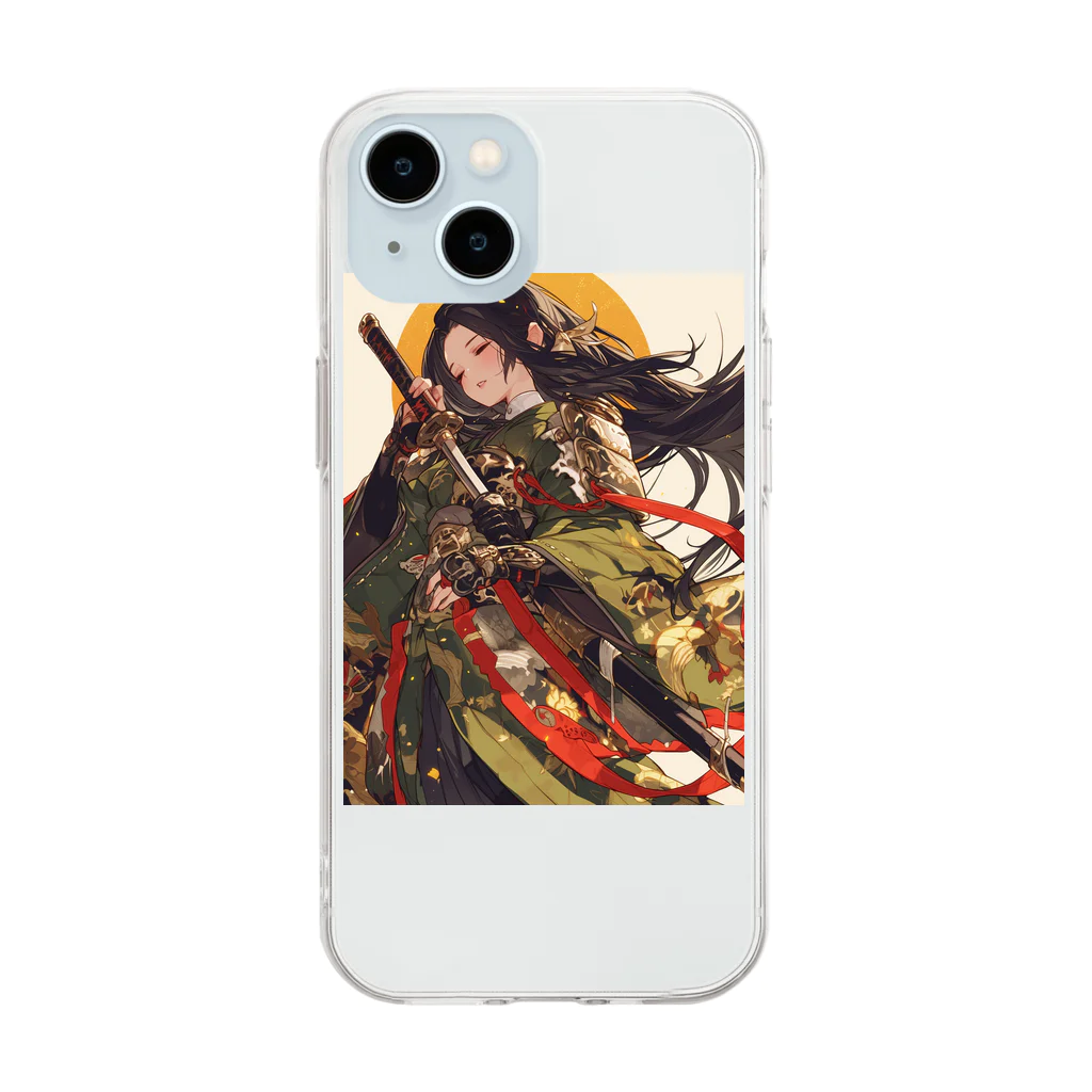 AQUAMETAVERSEの可愛い美戦士　ラフルール　1859 Soft Clear Smartphone Case