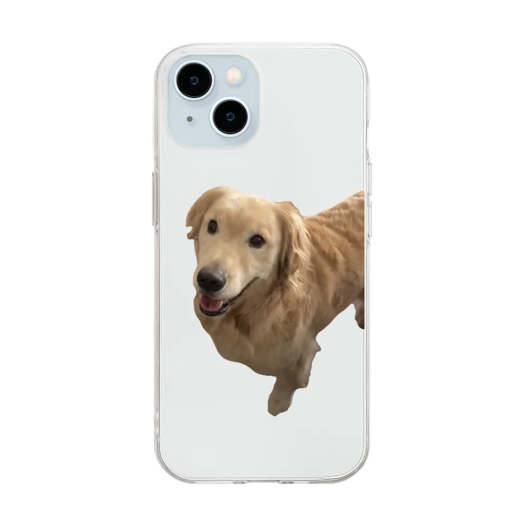 mesubutakakkaの雌豚閣下の飼い主くん(犬) Soft Clear Smartphone Case