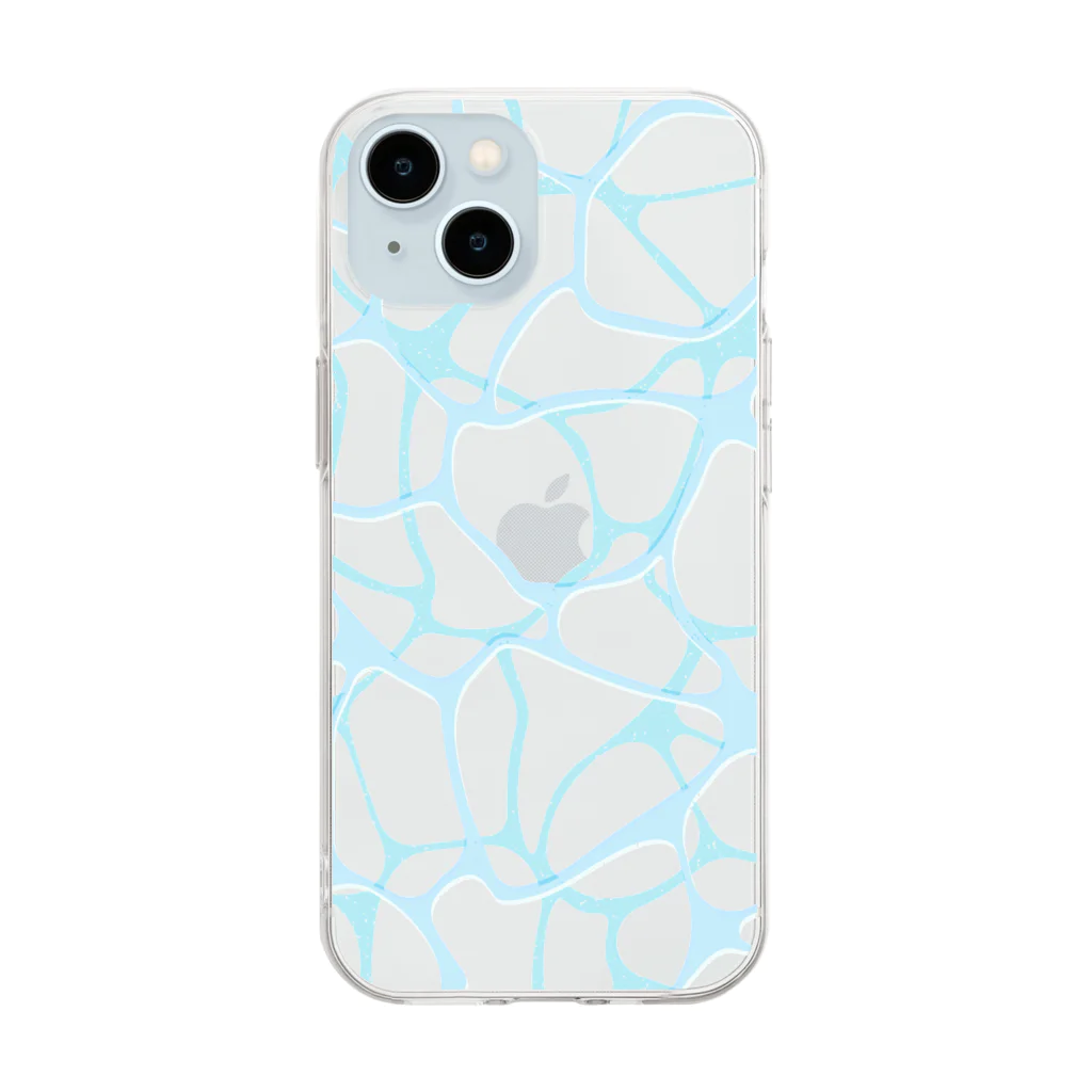 ヒマラヤン宮殿のOver the sea Soft Clear Smartphone Case