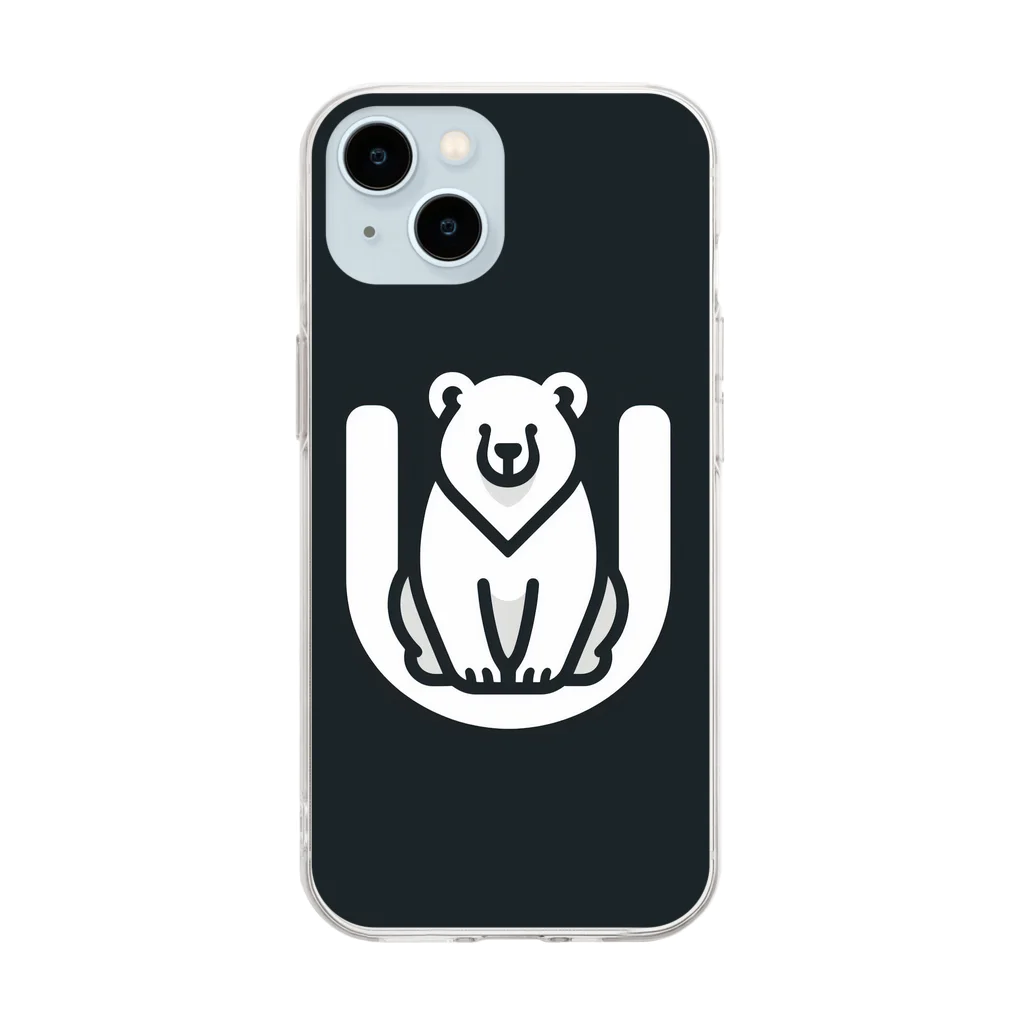 BEAR.Uのしろくまくんver.8 Soft Clear Smartphone Case