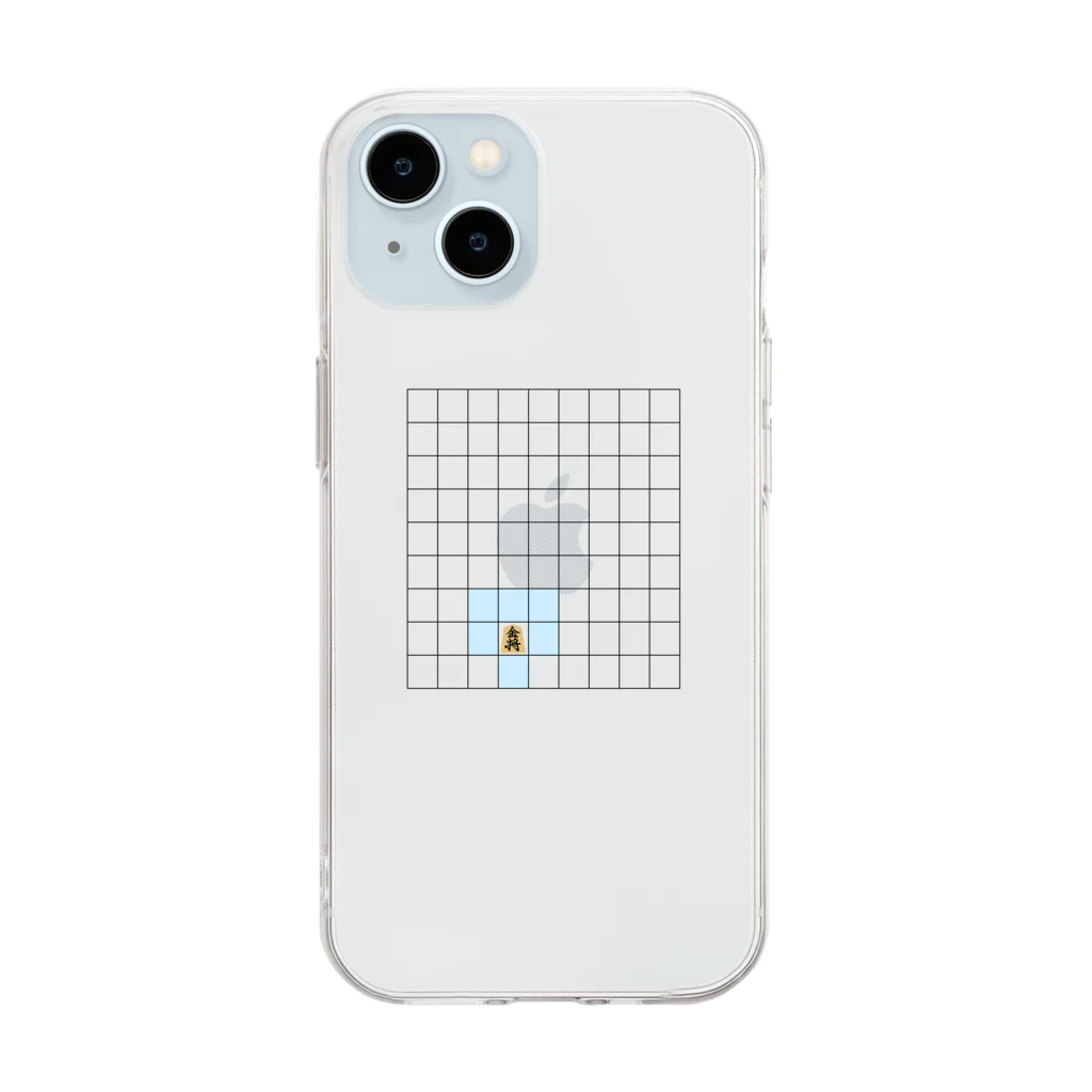 きほんてきにはものと～んの金将 Soft Clear Smartphone Case