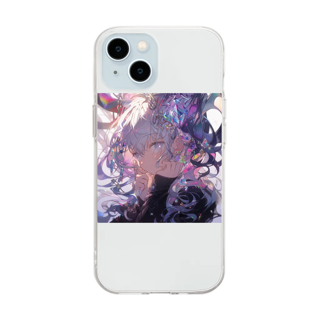 奏(kanade)の58ごー Soft Clear Smartphone Case