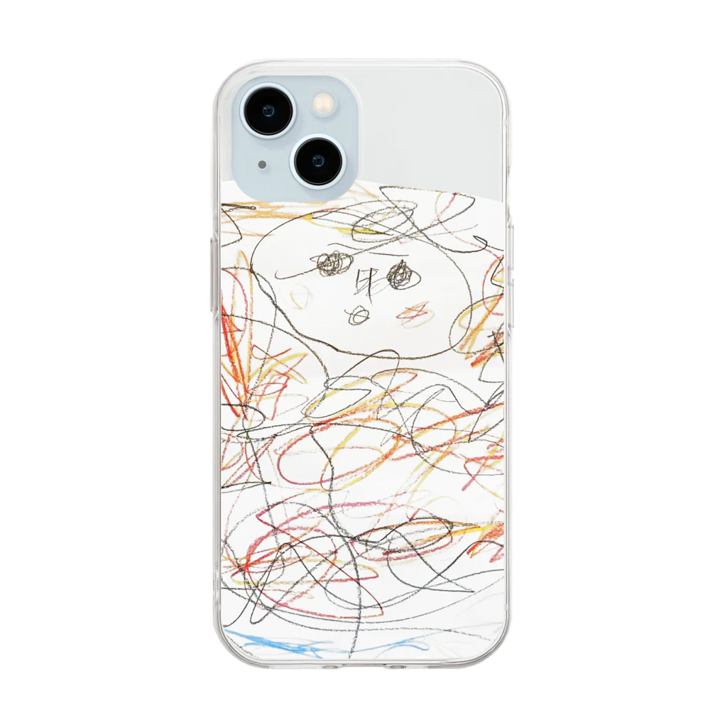 tomorhythmのねぷた絵 Soft Clear Smartphone Case