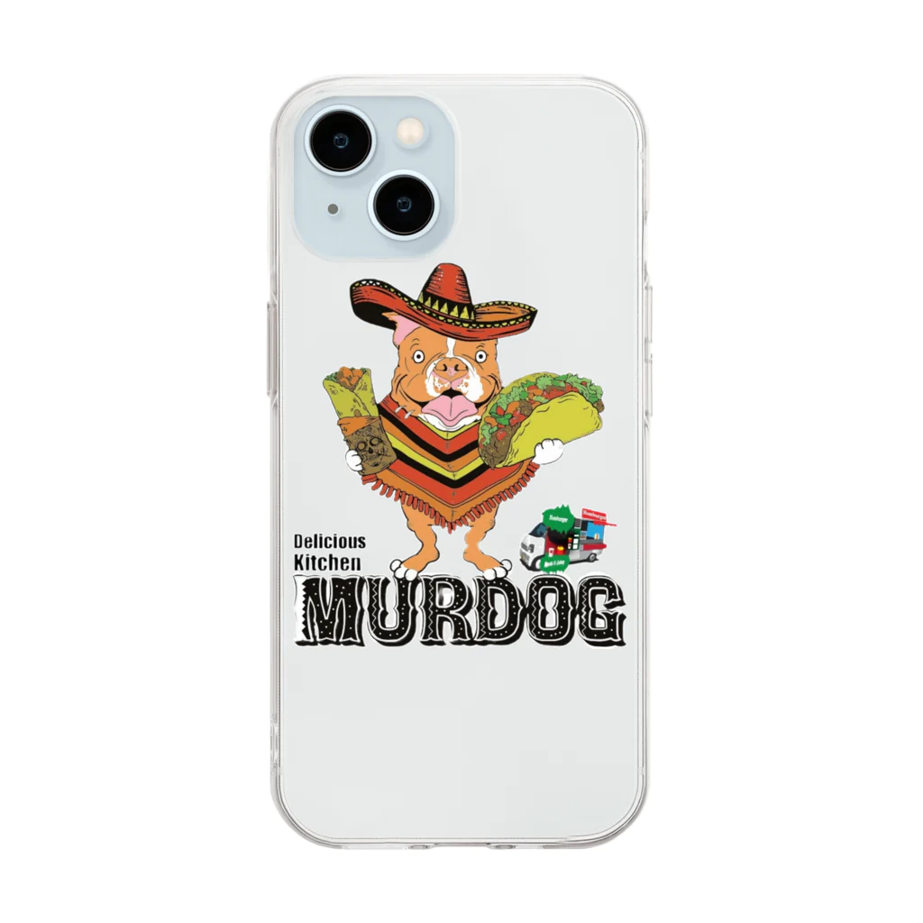 デリシャスキッチンMURDOG のデリシャスキッチンMURDOG  Soft Clear Smartphone Case