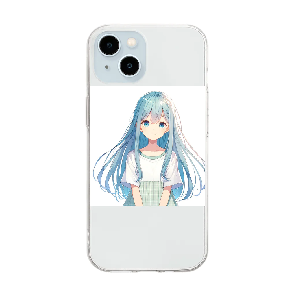 世界に1つだけ　アニメグッズ店　の世界に一つ　オリジナルグッズ Soft Clear Smartphone Case