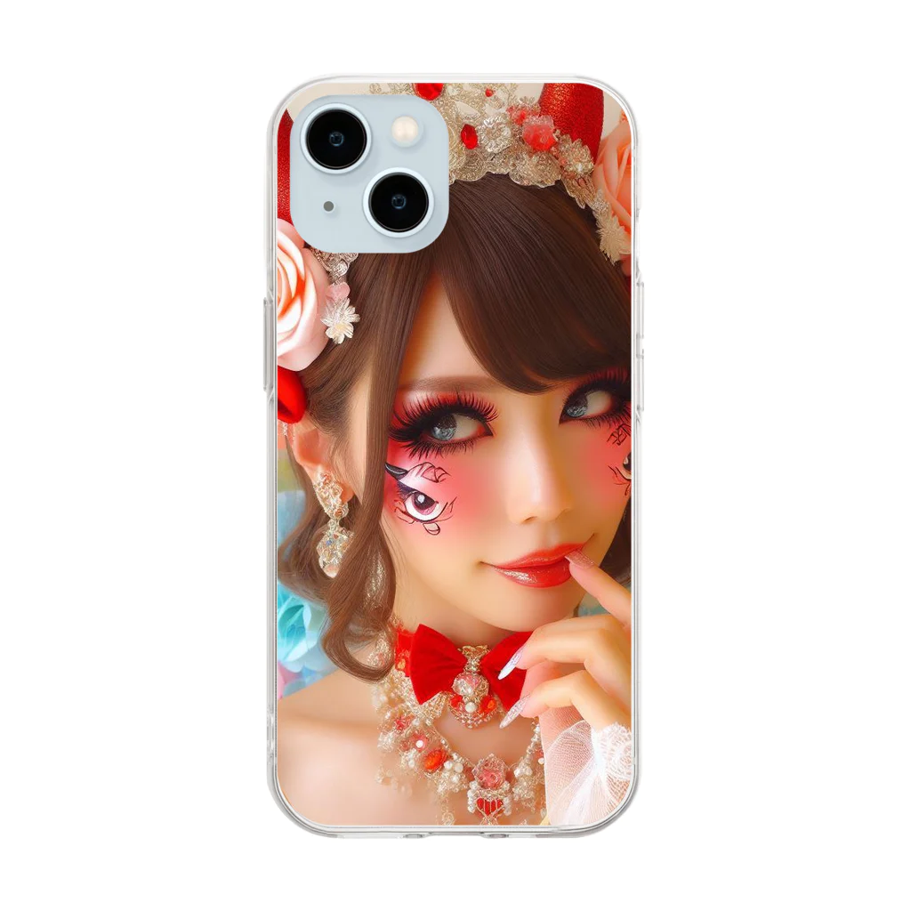 悪魔キャンディの悪魔キャンディ Soft Clear Smartphone Case