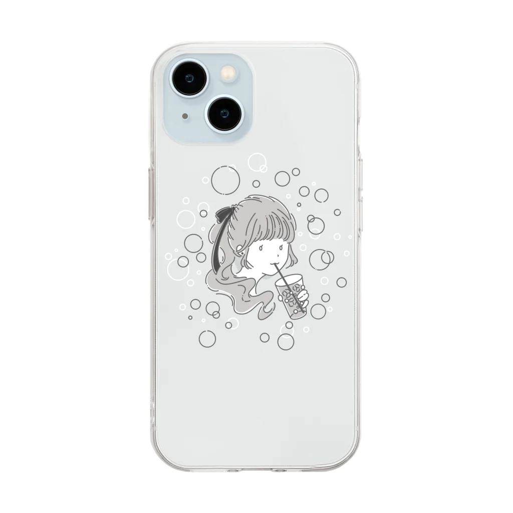 うみからんのblackberry Soft Clear Smartphone Case