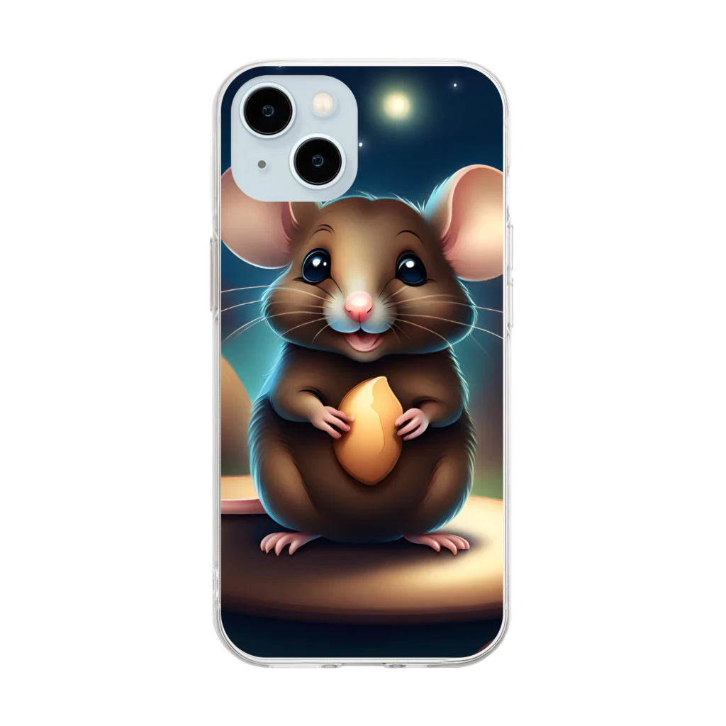 apWK5Yg8のネズミーファアンタジア Soft Clear Smartphone Case