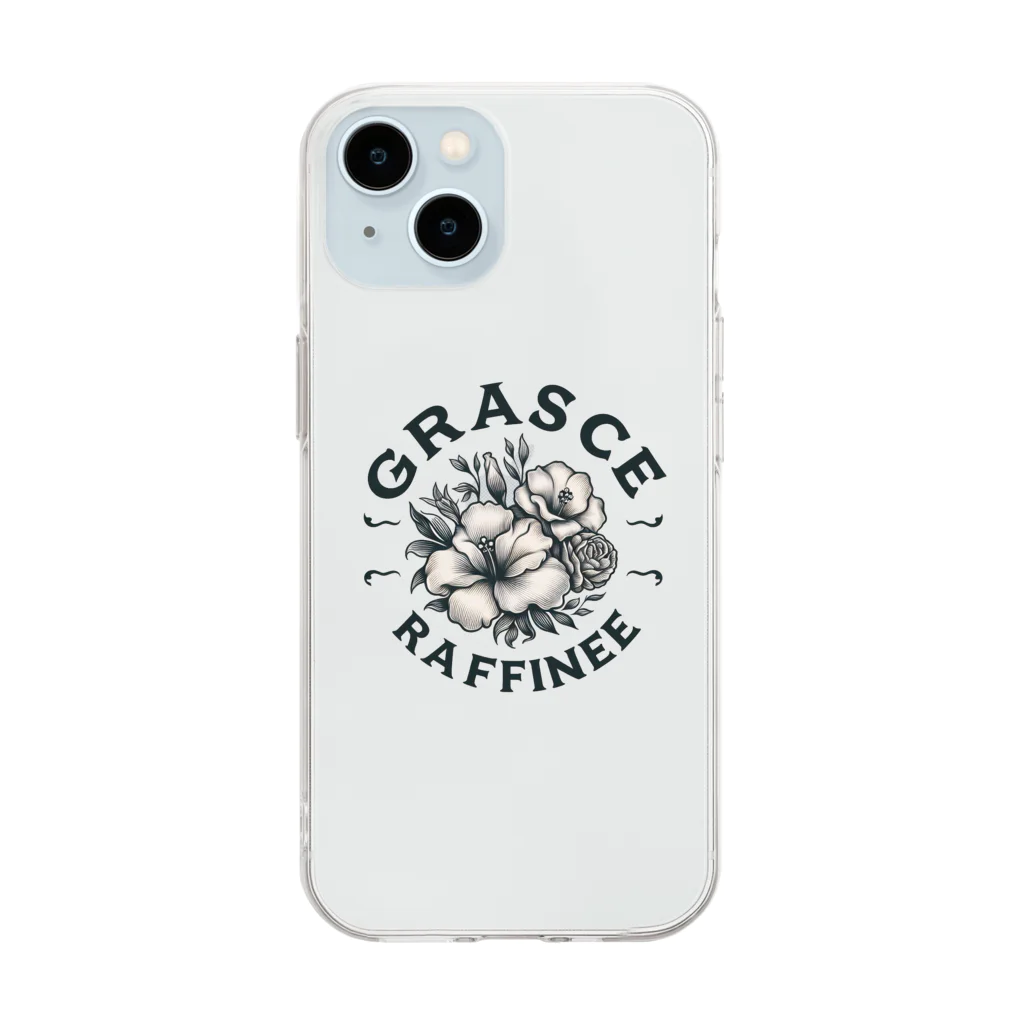 Grace RAFFINEのGrace RAFFINE Soft Clear Smartphone Case